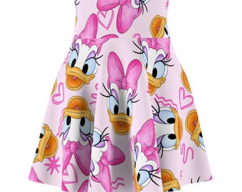 Falda de chándal para correr, Daisy Duck, Carreras Disney, Ropa para el día de la carrera, Vestido para correr