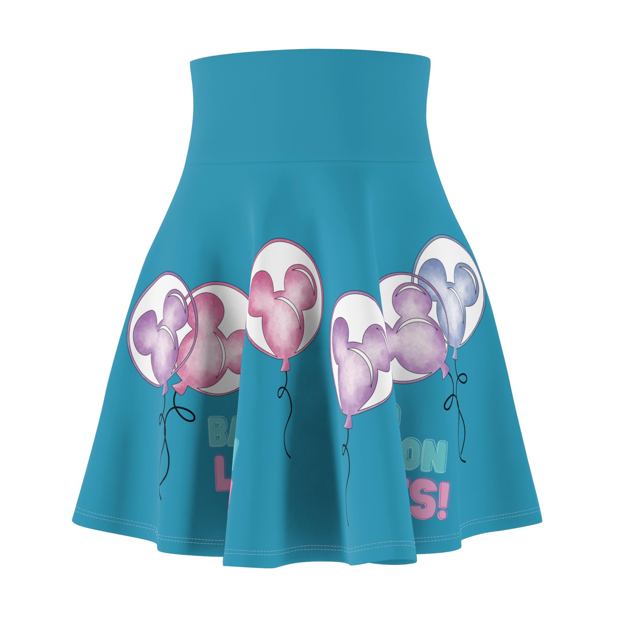 Discover No Balloon Ladies Women's Skater Skirt
