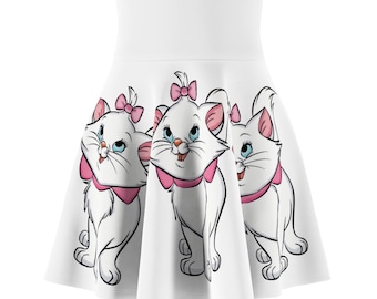 Falda para correr de Marie de Los Aristogatos para mujer / Disfraz de Disney 5K para el día de la carrera