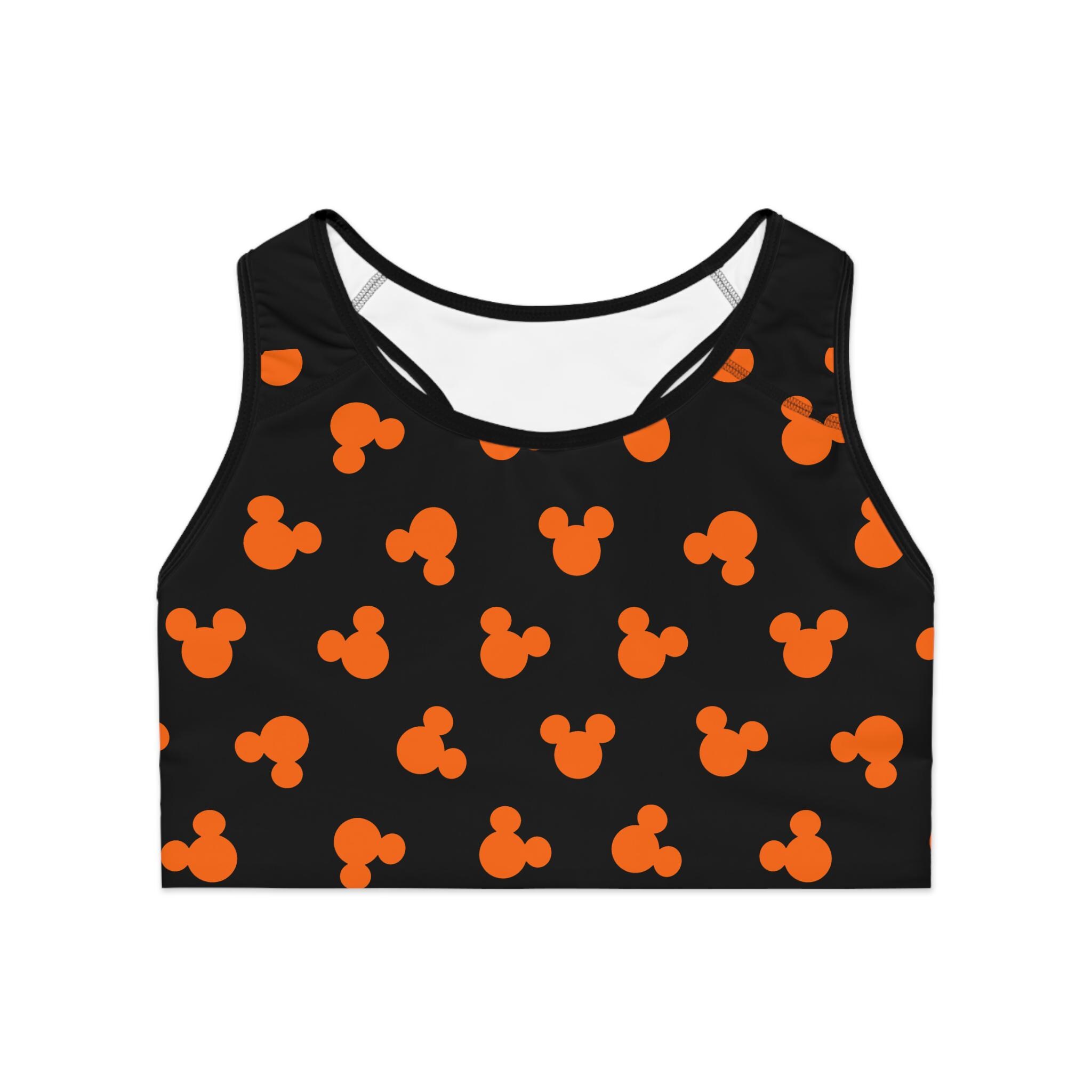 Mickey Mouse Sports Bra - Etsy