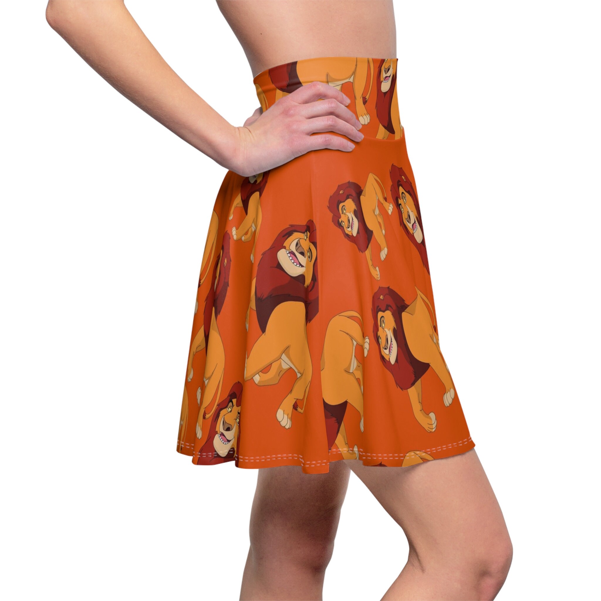 Discover Mufasa Lion King Springtime Women's Skater Skirts