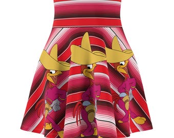 Panchito de Los Tres Caballeros Disney Wine and Dine Run Falda Disfraz de Correr para Mujer Falda Manta Mexicana