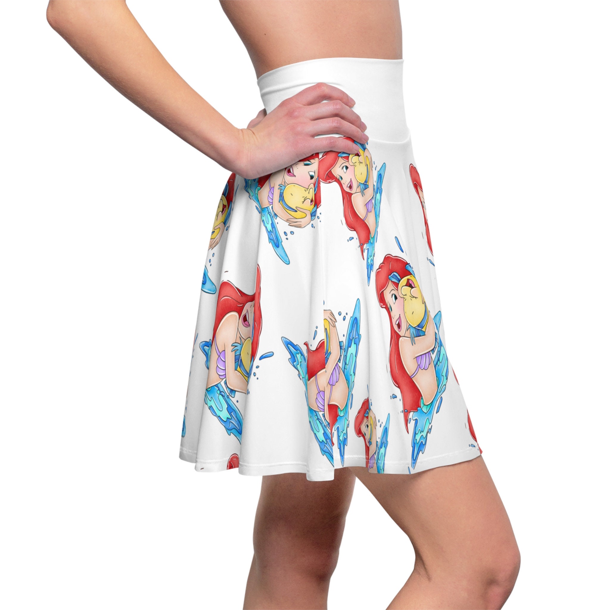 Discover Ariel Princess Half Marathon Women's Skater Skirts