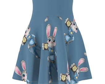 Falda para correr de Judy Hopps: disfraz de carrera de Zootopia Disneyland