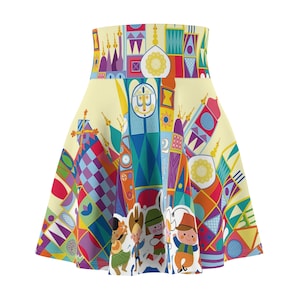 Small World Run Skirt: Disneyland Marathon Costume