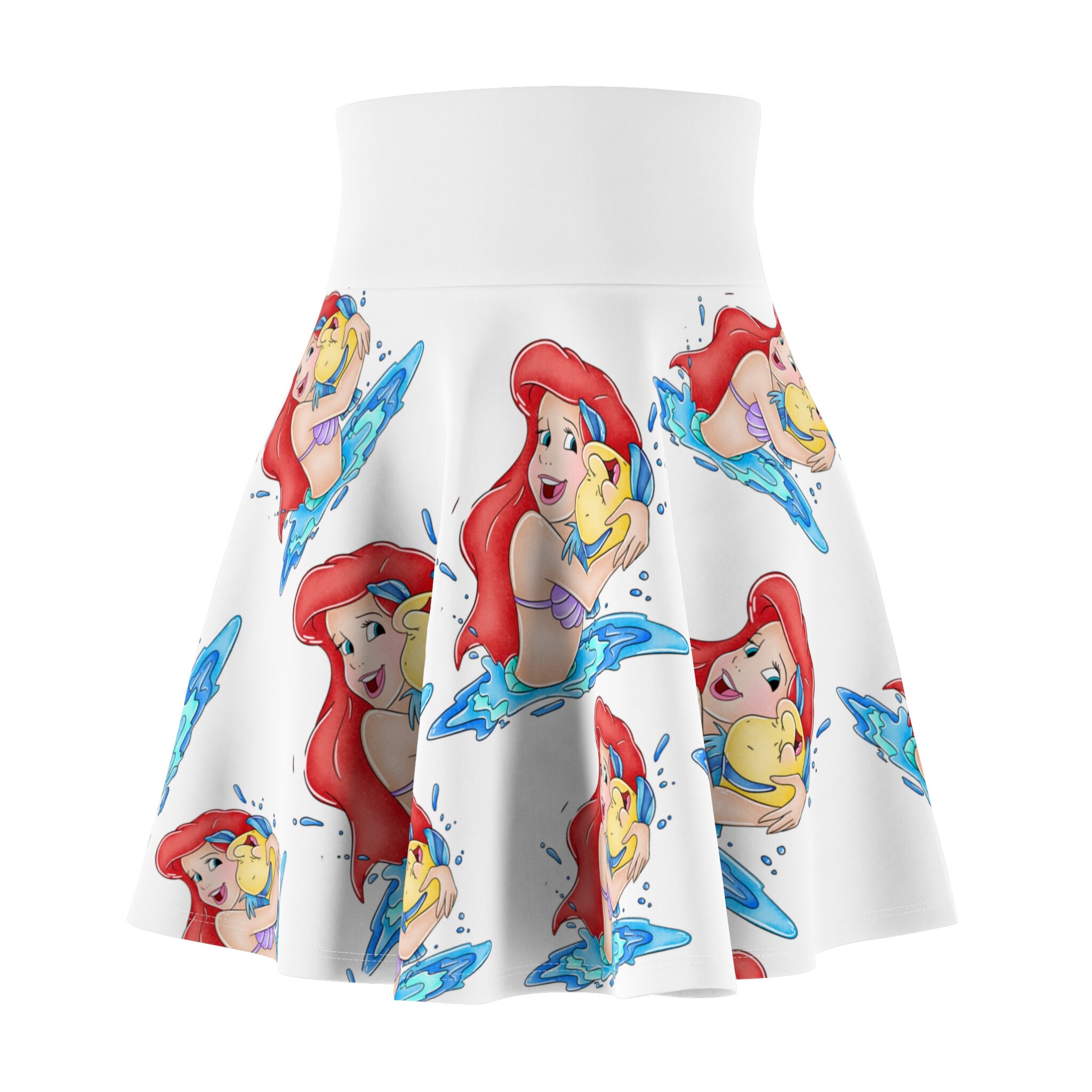 Discover Ariel Princess Half Marathon Women's Skater Skirts