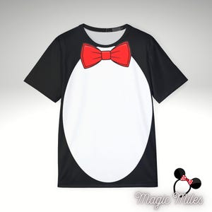 Mary Poppins Penguin Character Men's Running Shirt Too late for wine and dine 2026 image 1