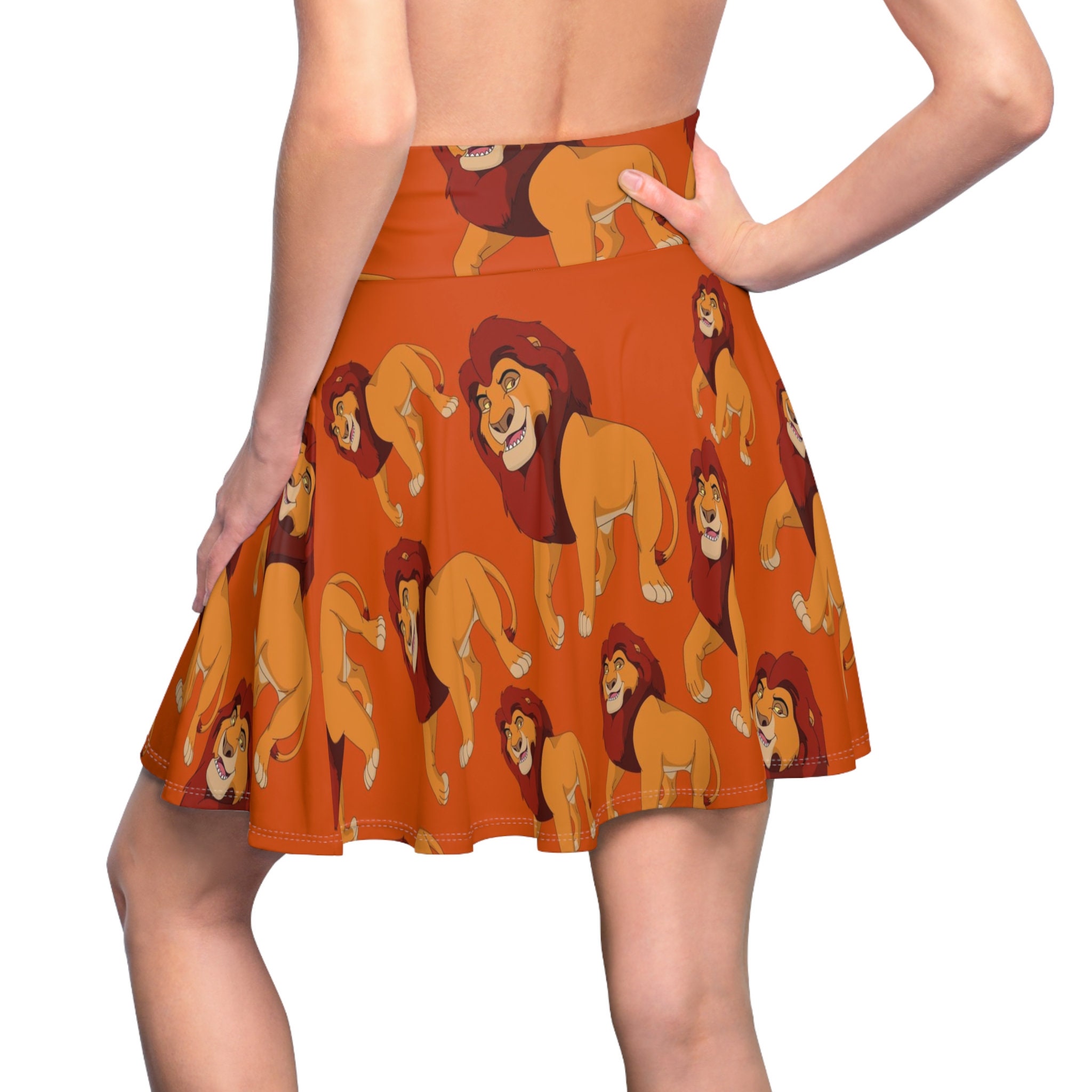 Discover Mufasa Lion King Springtime Women's Skater Skirts