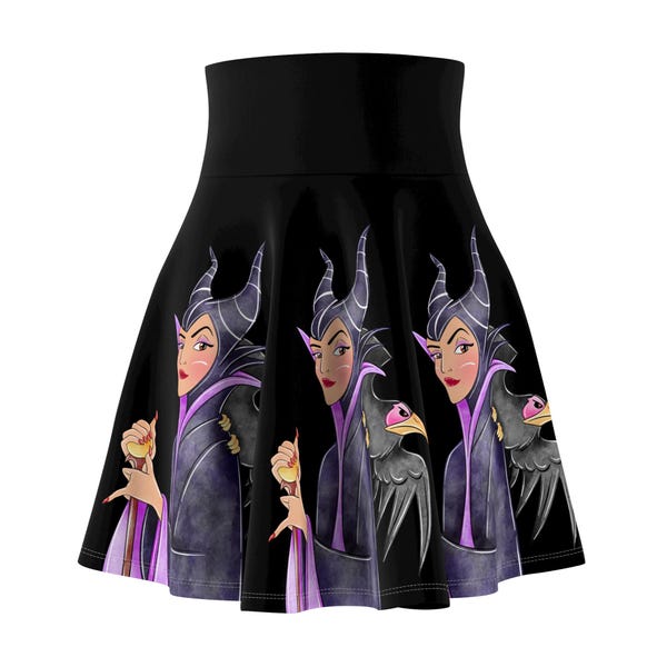 Maleficent Villain Running Skirt - Disney Halloween Costume