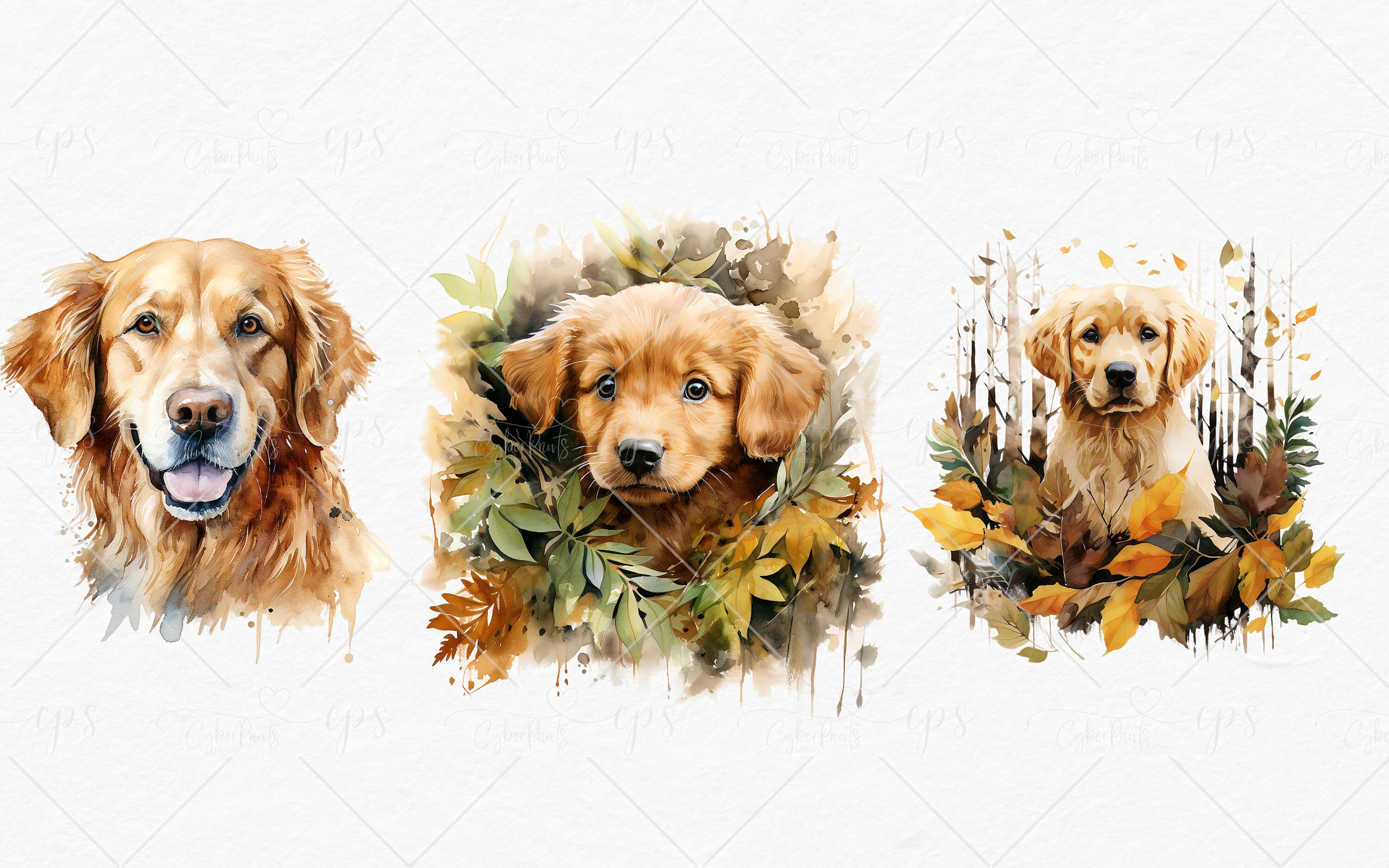 Aquarell Golden Retriever, Herbst Golden Retriever, Herbst Retirver, Herbst Golden  Retriever, Hunde im Herbst, Instant download, Junk Journal - Etsy Österreich, image size:3000x1875