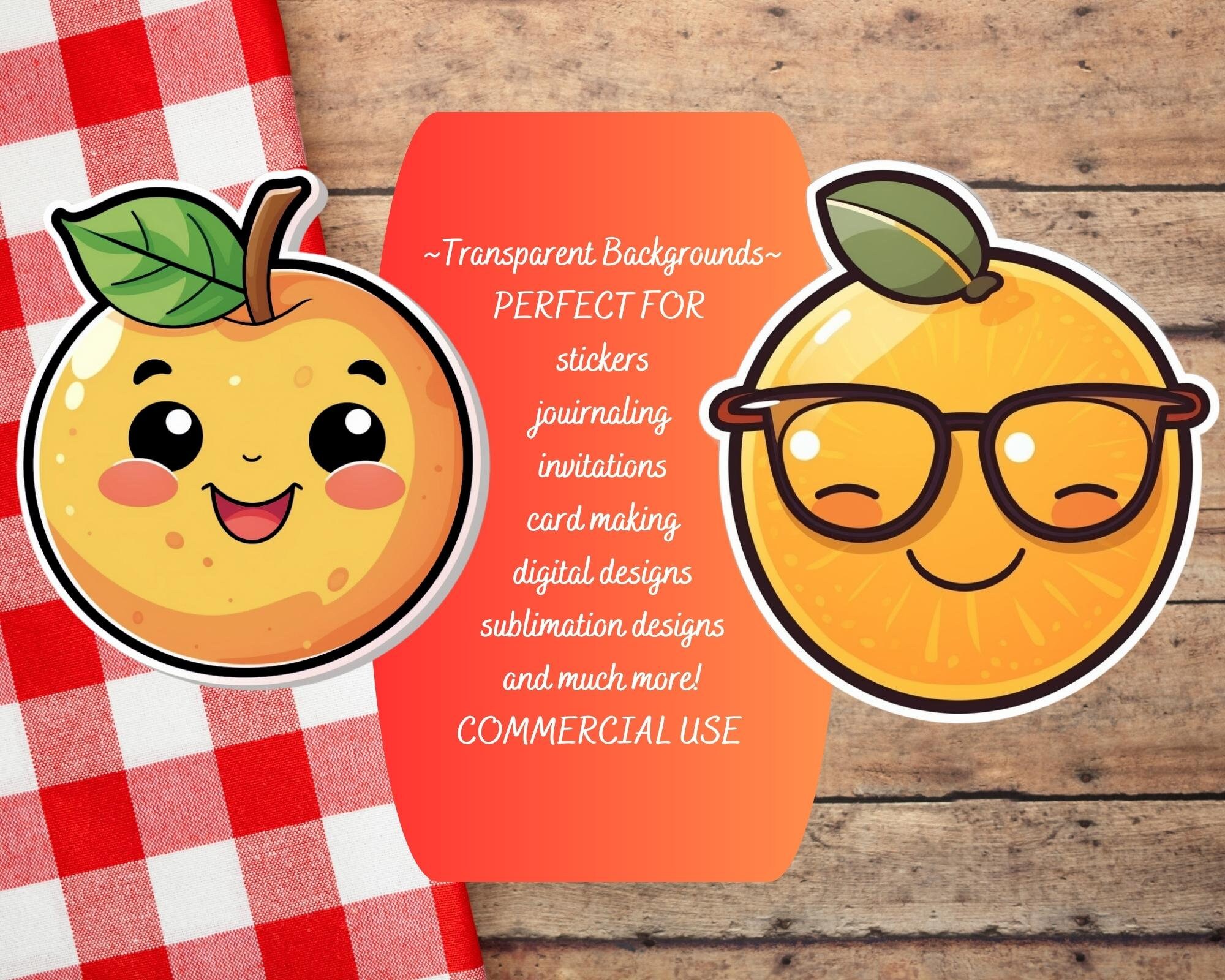Fruit Clipart, Summer Clipart, Food Clipart, Commercial Use, Digital