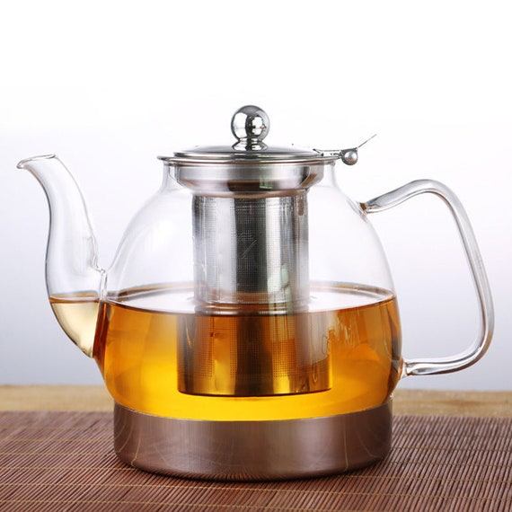 Glass Teapot Stove Induction Cooker Water Kettle 