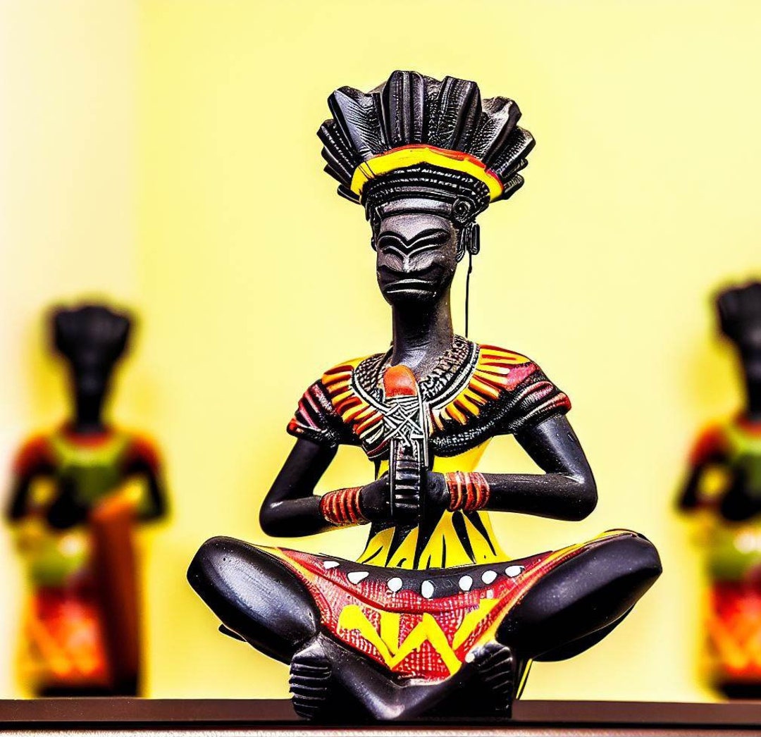 A Traditional Sculpture of Figurines Etsy