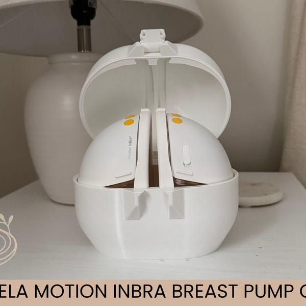 Breast Pump Case: MEDELA MOTION INBRA- 3D Printed Hands Free Pump Carrying Case