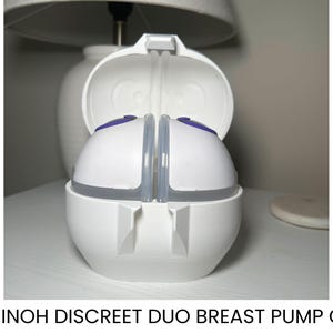 3D Printed Breast Pump Case: LANSINOH Discreet Duo - Hands Free Pump Carrying Case