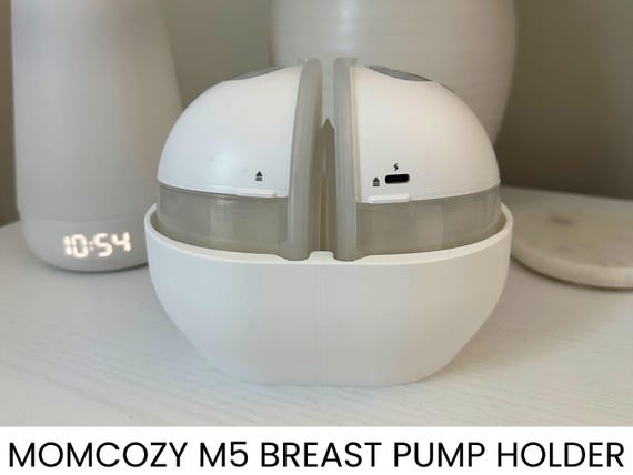 3D Printed Momcozy M5/M5 Lite Breast Pump Holder: Hands-Free Stand 