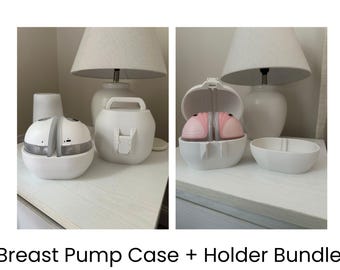 Brustpumpenetui + Halterung (Bundle)