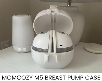 3D Printed Breast Pump Case: MOMCOZY M5, M5 Lite - Hands Free Pump Carrying Case