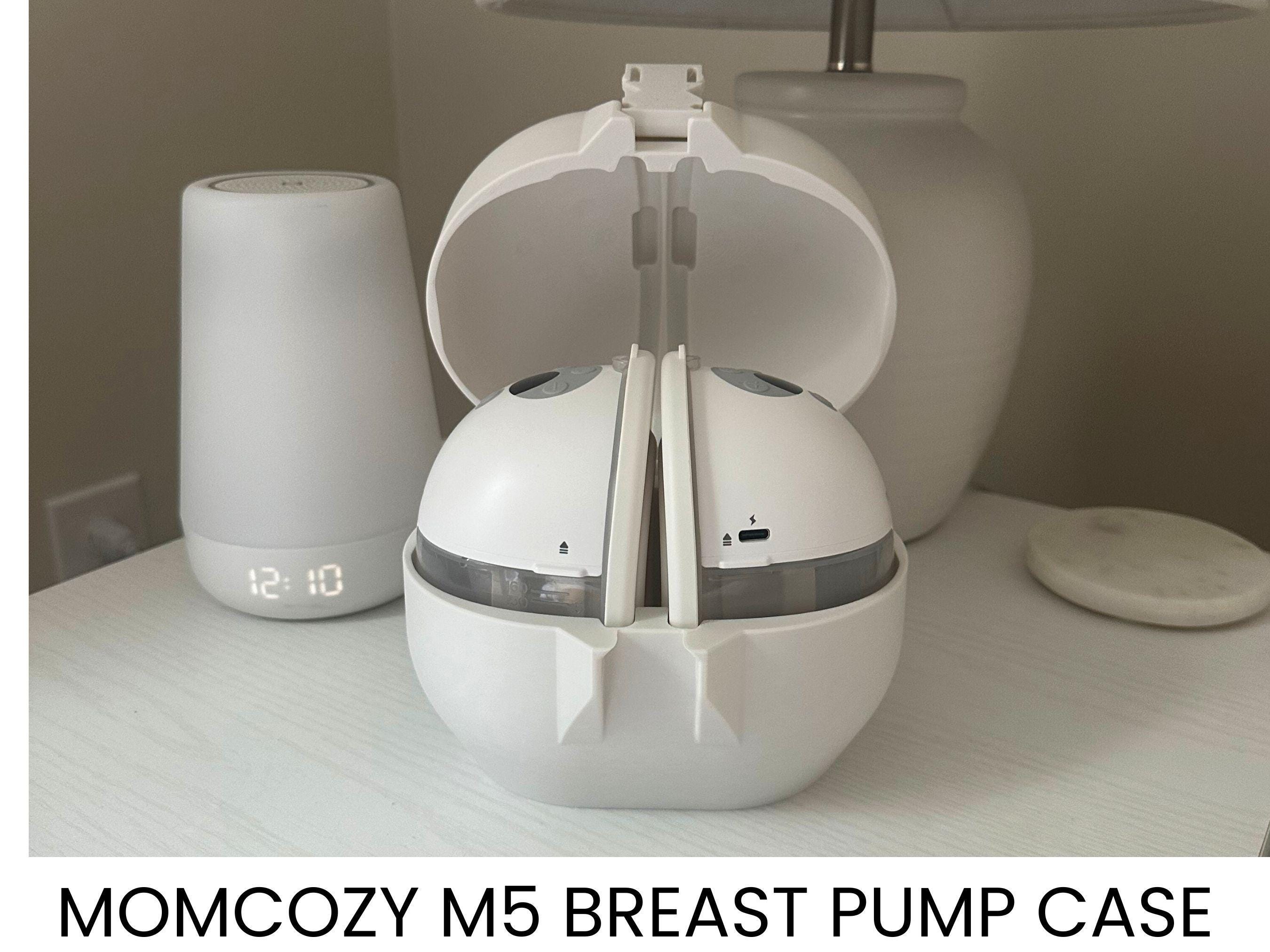 3D Printed Breast Pump Case: MOMCOZY M5, M5 Lite - Hands Free Pump