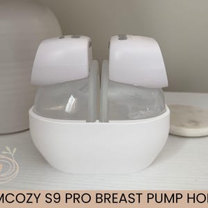 3D Printed Momcozy S9 Pro Breast Pump Holder: Nightstand & Fridge