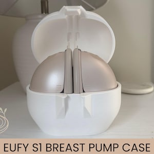 3D Printed Breast Pump Case: EUFY S1/Pro, E10, E20 - Hands Free Pump Carrying Case