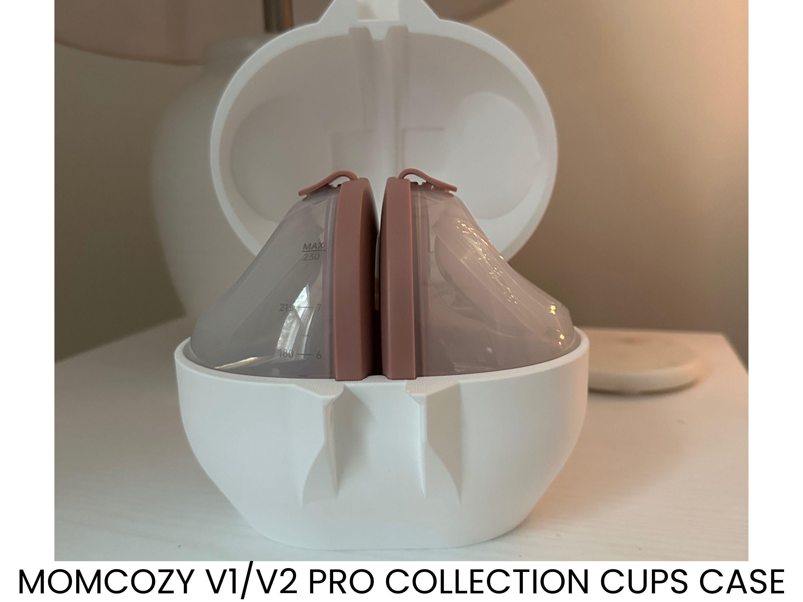3D Printed Breast Pump Case: MOMCOZY V1/V2 PRO Collection Cups 