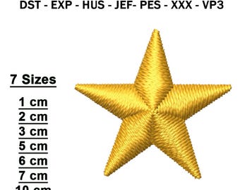 Diseños de bordado de estrellas