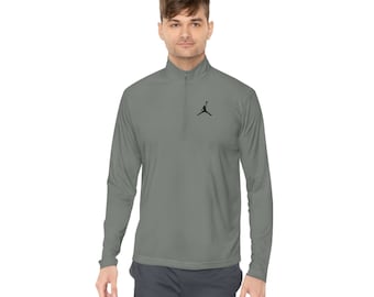 Sport Tek  Quarter-Zip Pullover - Jordan Theme Men's Sports Pullover - Lightweight 1/4 Zip Pullover