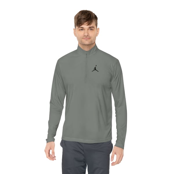 Sport Tek  Quarter-Zip Pullover - Jordan Theme Men's Sports Pullover - Lightweight 1/4 Zip Pullover