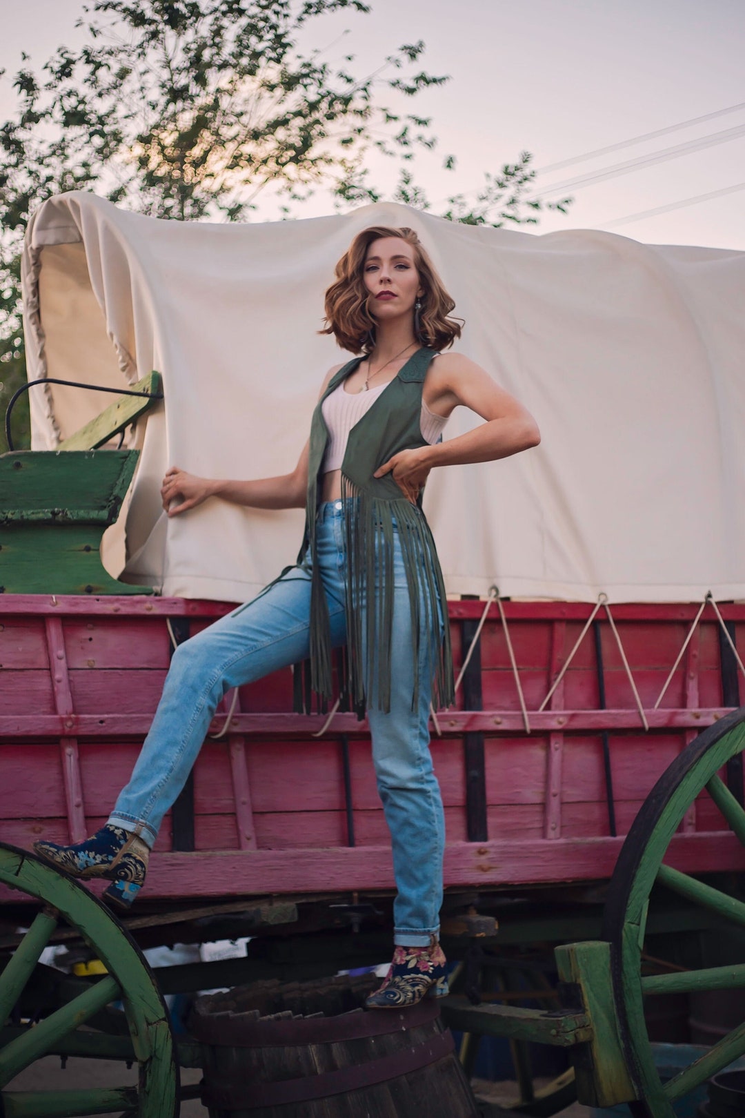 Athena Vest - Oat main image 1