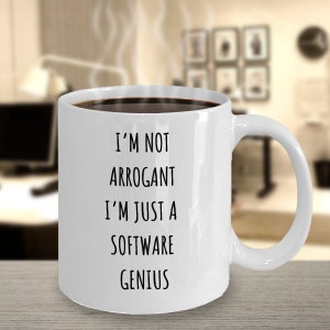 Software Engineer, Software Engineer Gift, Engineer Gifts for Men, Engineer Joke Gift, Computer Nerd Gift, Software Engineer Coffee Mug