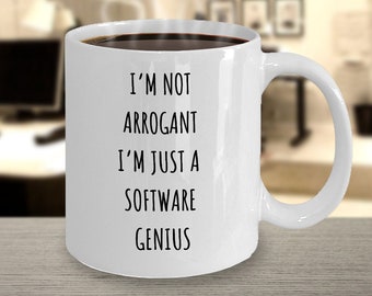 Software Engineer, Software Engineer Gift, Engineer Gifts for Men, Engineer Joke Gift, Computer Nerd Gift, Software Engineer Coffee Mug