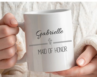 Personalized Maid Of Honor Gift From Bride, Gift For Maid Of Honor, Maid Of Honor Gift From Bride On Wedding, Gift For Maid From Bride
