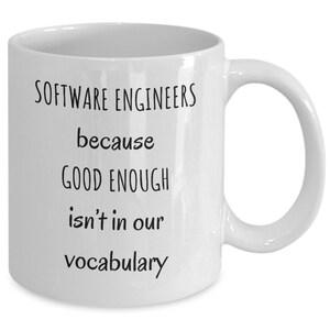 Software Engineer, Software Engineer Gift, Engineer Gifts for Men, Computer Programmer, Software Engineer Coffee Mug, Computer Nerd Gift image 3