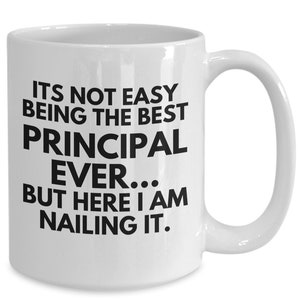 Principal Gift, Principal, Principal Gifts, Principal Appreciation Gift, Principal Gift Ideas, Principal Retirement Gift, Principal Mug
