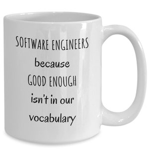 Software Engineer, Software Engineer Gift, Engineer Gifts for Men, Computer Programmer, Software Engineer Coffee Mug, Computer Nerd Gift image 2
