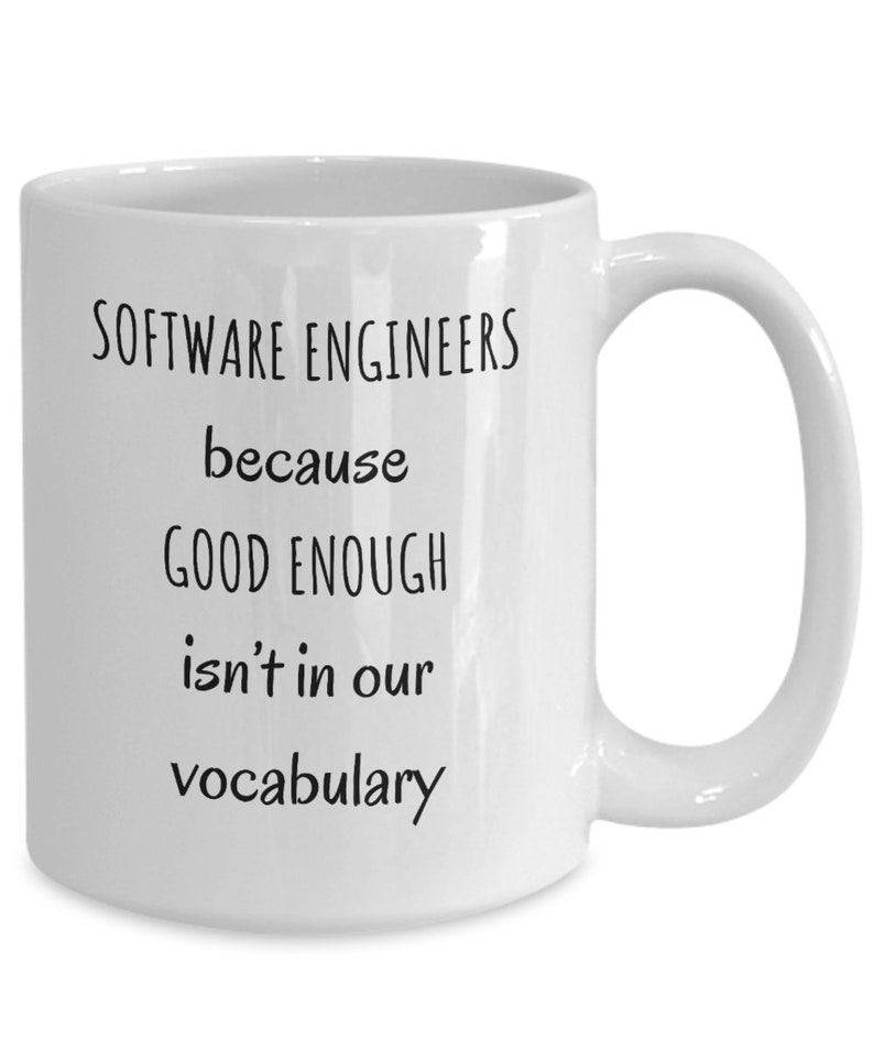 Software Engineer, Software Engineer Gift, Engineer Gifts for Men, Computer Programmer, Software Engineer Coffee Mug, Computer Nerd Gift image 2