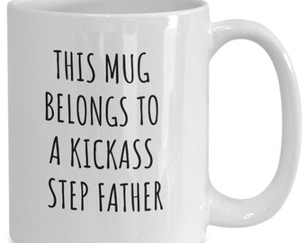 Stepdad Mug, Kickass Step Father Gift