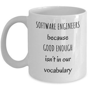 Software Engineer, Software Engineer Gift, Engineer Gifts for Men, Computer Programmer, Software Engineer Coffee Mug, Computer Nerd Gift image 7