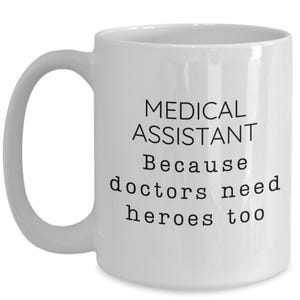 thumbnail image 2 of Medical Assistant Custom Mug,medical Assistant Gifts,personalized... 2 of 10