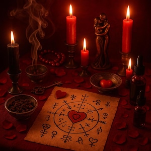 Premium Love Spell for Stubborn Targets - Strong Love Obsession Spell - Love Only Me - Love Spell Same Day Casting