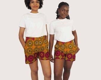 Ankara Shorts ( with free legs)