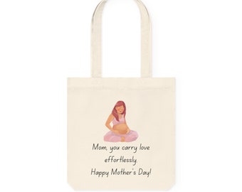 Gewebte Einkaufstasche, Muttertagsgeschenk