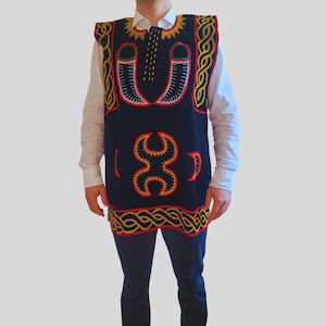 Toghu Bamenda Traditional Wear, Original Ndop Traditional Bamenda Wear, Ndop Toghu, Bamenda Tongu, Mankon Tongu, Unisex