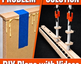 DIY Solid Wood Edge-Banding Clamp for Plywood | Plans & Build Guide