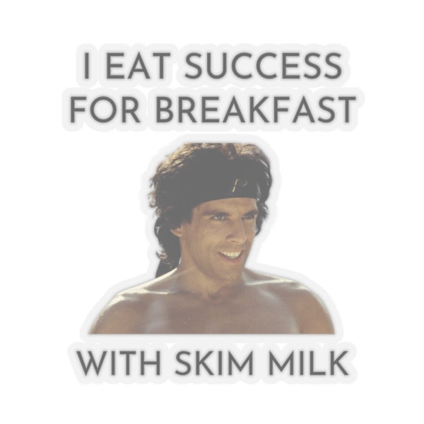 Heavyweights Sticker - I Eat Success for Breakfast - Funny Sticker - Movie Quotes Stickers - Laptop Sticker - Gift Ideas - Personal Items