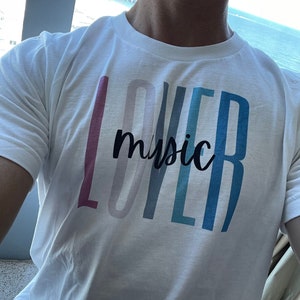 Lover Shirts - Music Lover Shirt - Music Shirt - Music Shirts - Musician Shirt - Shirts for Women - Concert Shirt - Gift for Music Lover