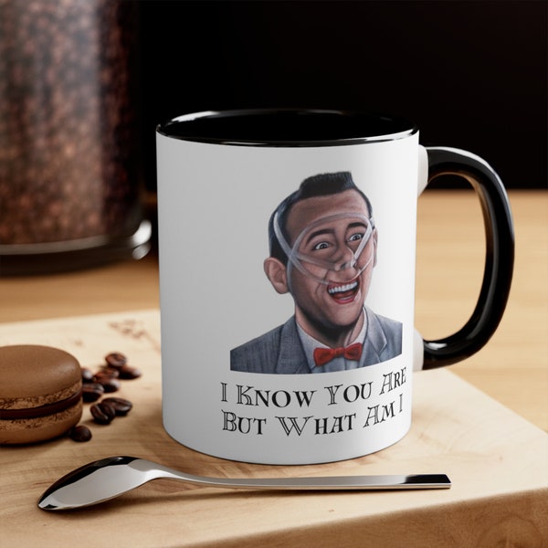 Paul Reubens - PeeWee Herman Mug - Funny Mugs - 80s Movies Mugs - Movie Quotes Coffee Mug - Vintage Mugs - Movies TV Show Mug - Classic