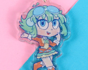 Gumi Megpoid Double Sided Acrylic Keychain Charm (2'5in)