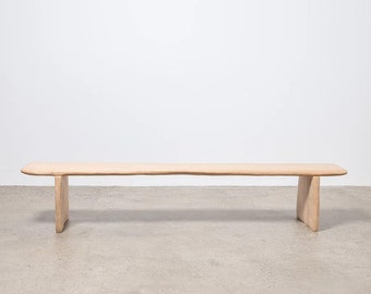Reclaimed Wood Skinny Bench •  Handmade Rustic Vintage Furniture